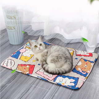 พร้อมส่ง🐱ที่นอนแมว เบาะหมา เบาะแมว เบาะสัตว์เลี้ยง ที่นอนหมา แผ่นรองนอน แผ่นปูกรง