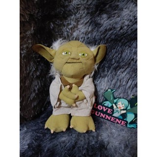 แท้ หายาก ⭐ ตุ๊กตา อาจารย์ Yoda จากเรื่อง Star Wars ⭐ ตุ๊กตา อาจารย์โยดา น่ารักมากจ้า ⭐