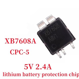 1Pcs Lithium battery protection chip 7608 XB7608 XB7608A XB7608AJ CPC-5 IC