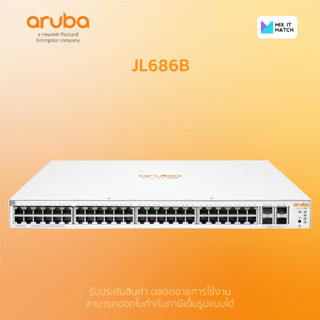 Aruba Instant On 1930 48G 4SFP+ POE 370W Switch (48 x 10/100/1000 PoE+, 4 SFP+) (JL686B)