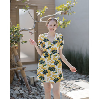 Blooming Mustard Dress 790.-