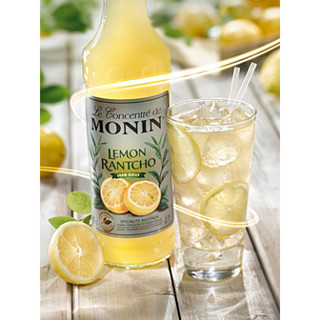 (HomeKoffee) MONIN Rantcho Lemon Syrup โมนิน ไซรัปแรนโชเลมอนไซรัป บรรจุขวด 700 ml (น้ำเชื่อม MONIN กลิ่น “Lemon Rantcho”