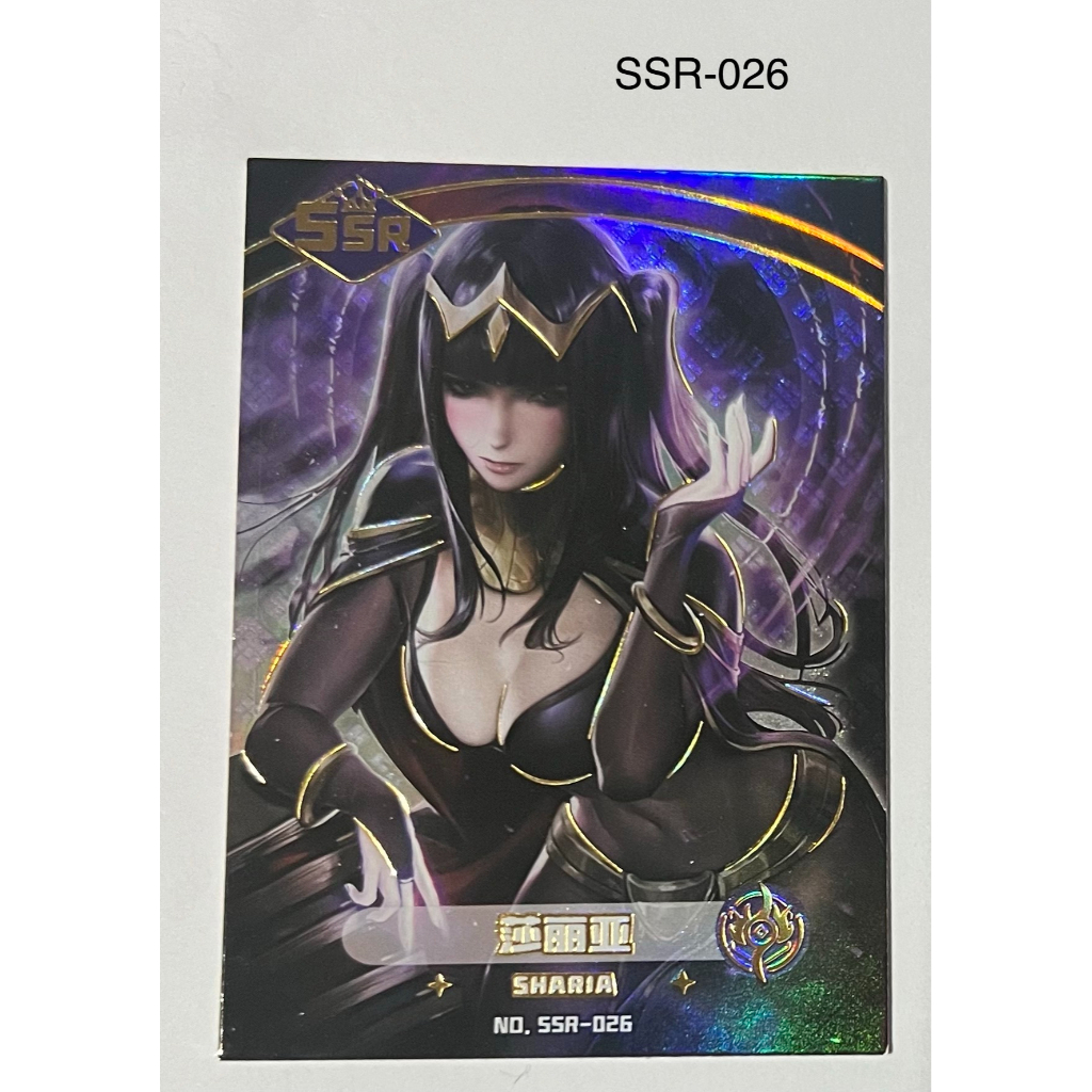 การ์ด SSR การ์ดอนิเมะ GOODESS CARNIVAL การ์ดสาวเซ็กซี่ การ์ดSEXY การ์ดจีน 03