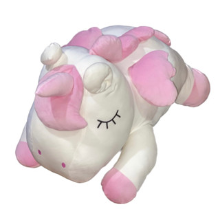 ตุ๊กตาม้ายูนิคอร์น เนื้อมาช Unicorn Plush 80 CM