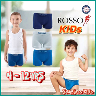 ROSSO KIDS กางเกงในเด็กชาย รุ่น SEAMLESS ไร้ตะเข็บ (แพ็ค 3 ตัว) กางเกงในชาย กางเกงในเด็ก ชั้นในเด็ก