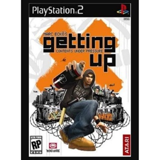 แผ่นเกมส์Ps2 - getting up แนวทำภารกิจ เพ้นรูปกำแพง (เก็บปลายทางได้)✅️