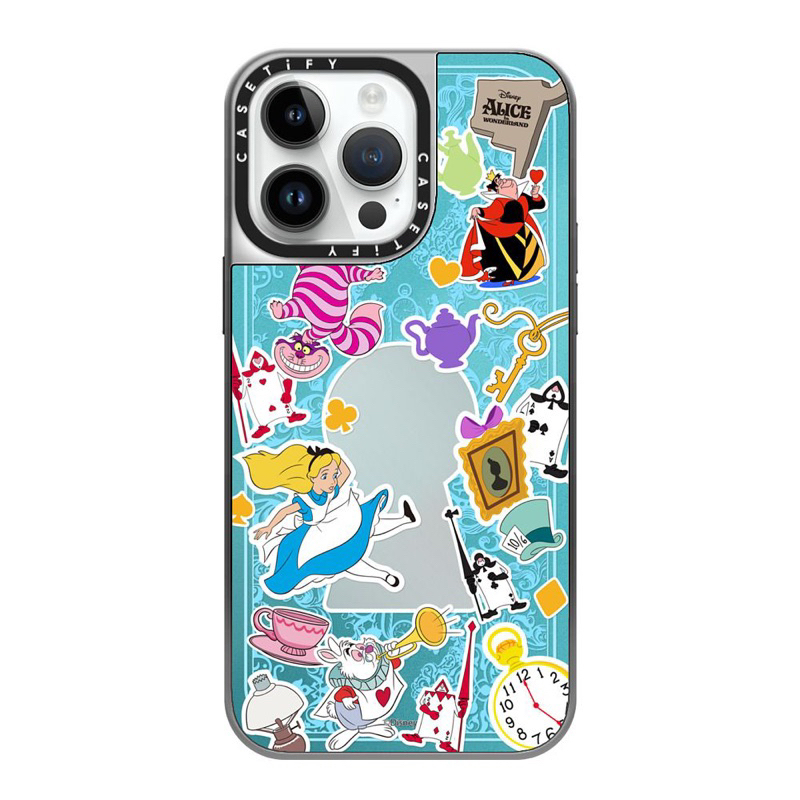 [⛔Pre-Order⛔] Casetify Disney Alice in Wonderland Stickermania Case (Pre-Order)