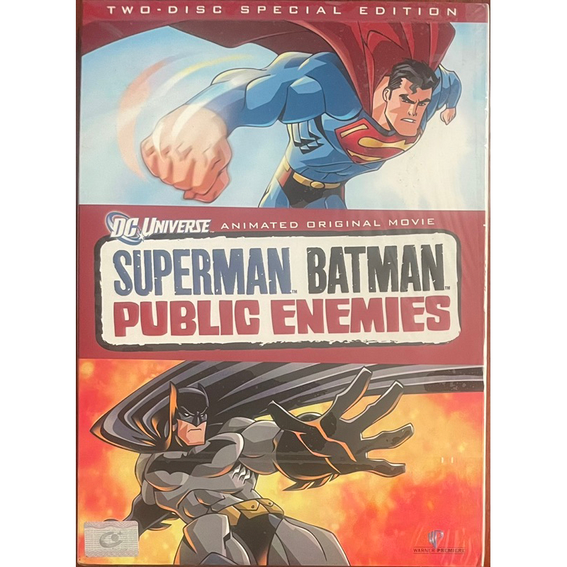 Superman Batman: Public Enemies (2009, DVD 2 Disc)/ซูเปอร์แมน กับ แบทแมน ศึกสองวีรบุรุษรวมพลัง (ดีวี