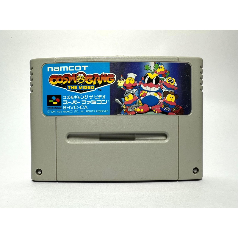 ตลับแท้ Super Famicom (japan) SFC  Cosmo Gang's :The Video