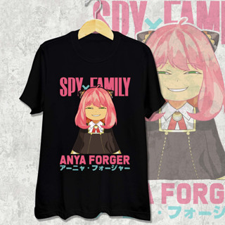 SPY x ครอบครัว Anya Forger แฟชั่นอนิเมะเสื้อยืด น่ารัก และเทรนด์ เสื้อผ้าแฟชั่นผู้หญิงเสื้อผู้หญิงเสื้อขาว