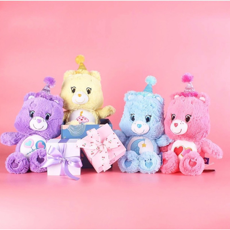 ตุ๊กตาแคร์แบร์ของแท้ 💯รุ่นวันเกิด (Care Bears Birthday Collection)