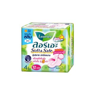 ลอรีเอะ ซอฟท์แอนด์เซฟ สลิม 4 ชิ้น X 12 แพ็ค