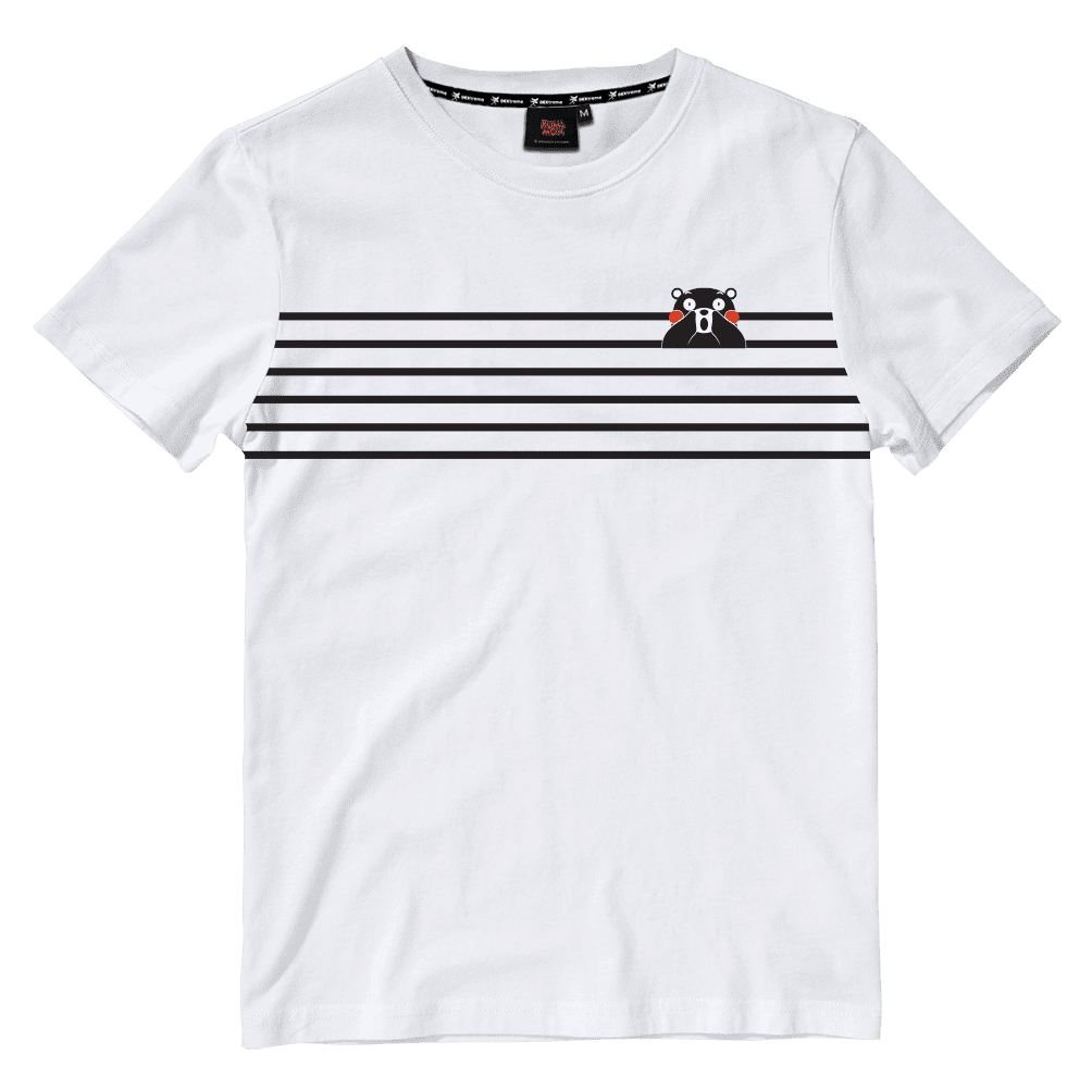Dextreme เสื้อยืดคุมะมง (DKM-002) ลาย คุมะมง Kumamon มี สีขาว และ สีดำ