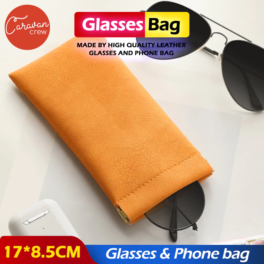 Caravan Crew Pouch for Eyewear / Phone ปลอกใส่แว่นตา โทรศัพท์ ( 4 สี )