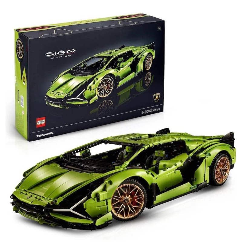 LEGO Technic Lamborghini Sián FKP 37 42115 Building Set for Adults (พร้อมส่ง กล่องสวย)
