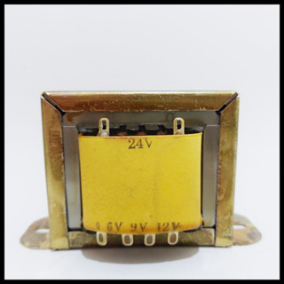 Input 220VAC. Output1 0-24V 3A, Output2 0-6-9-12V 500mA. หม้อแปลง หม้อแปลงไฟ [AC Transformer]