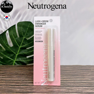 [Neutrogena] Lash + Brow Enhancer Serum with Biotin &amp; Peptides 2.5 g นูโทรจีนา เซรั่มบำรุงขนตาและขนคิ้ว