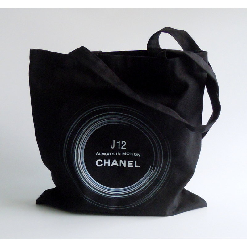 กระเป๋าTote Bag CHANEL J12 ALWAYS  IN MOTION exhibition souvenirs แท้