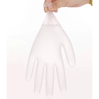 ถุงมือPVC ประกอบอาหาร ถุงมือเบเกอรี่ ทำขนม นวดแป้ง •พร้อมส่ง•