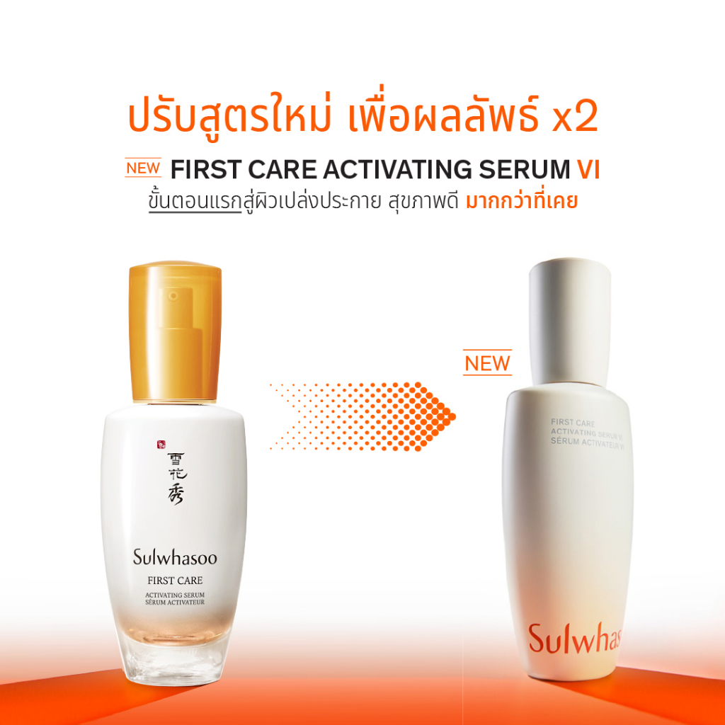 SULWHASOO โซลวาซู เฟิร์ส แคร์ แอคทิเวทติ้ง เซรั่ม 60 มล. - เซรั่มบำรุงผิว  ให้ความชุ่มชื้น ยกกระชับผิวหน้า ผิวแลดูเปล่งปลั่ง First Care Activating  Serum 60ml. | Shopee Thailand
