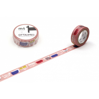 mt masking tape birdsong (MTOTTA03) / เทปตกแต่งวาชิ ลาย birdsong แบรนด์ mt masking tape ประเทศญี่ปุ่น