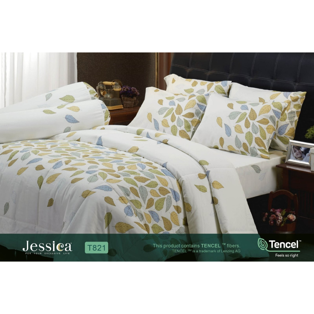 ผ้าปูที่นอน (ไม่รวมผ้านวม) Micro Tencel ทอ500เส้น by Jessica