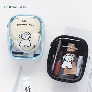 Romane Little Paper Clear Pouch ลิขสิทธิ์แท้จากโรมาเน่ Brunch Brother Made in Korea (68906)