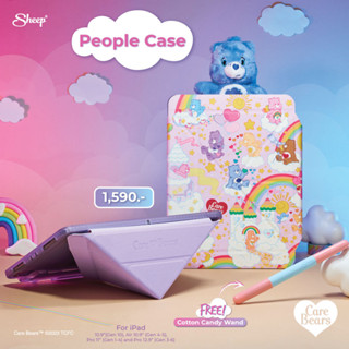 Classic iPad Case-เคส Ipad รุ่น People แถมฟรี Cotton Candy Wand