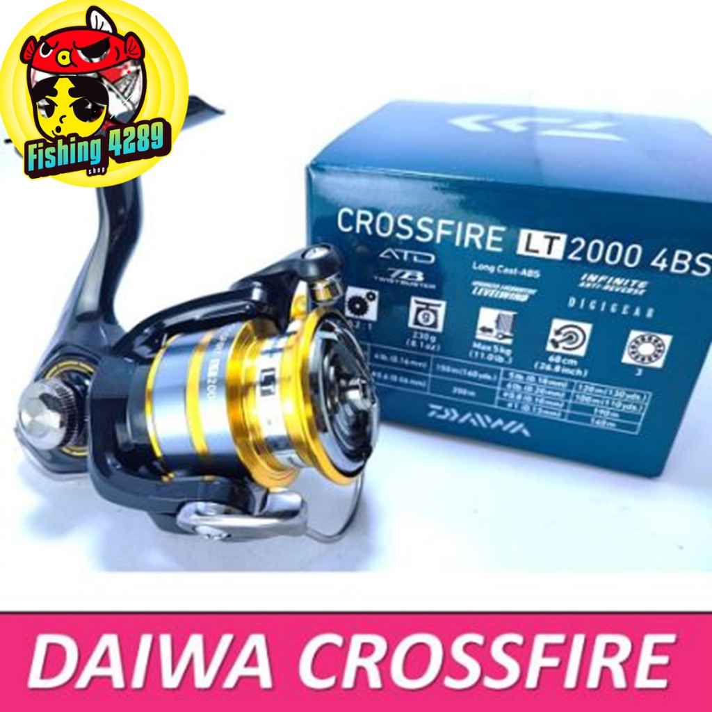 DAIWA CROSSFIRE LT 2020 Seawater and Freshwater All Metal Spinning Fishing  Reel