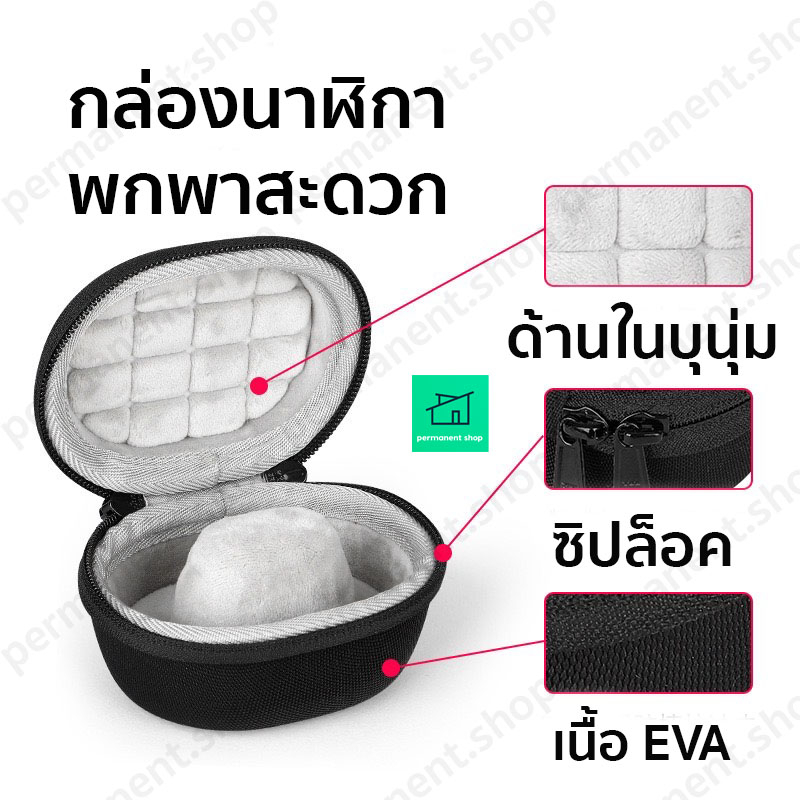 กล่องใส่นาฬิกาพกพา ด้านในบุนุ่ม รุ่น premium กล่องใส่นาฬิกา กันกระแทก Watch Case