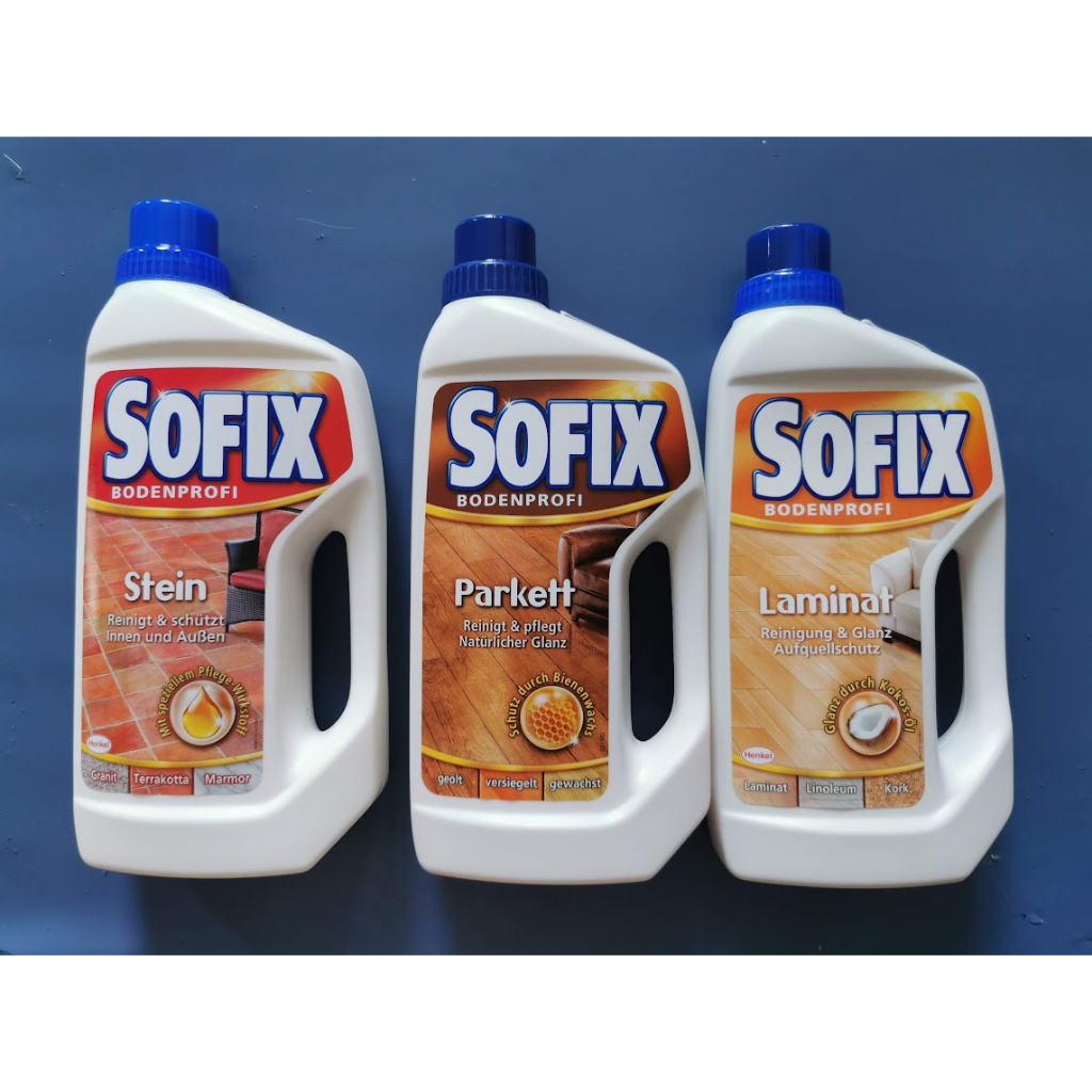 sofix bodenprofi น้ำยาทําความสะอาด หินอ่อน ปาร์เก้ ลามิเนต 1000 ml.