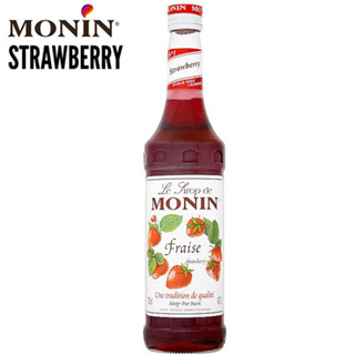 (AI-Market) น้ำเชื่อม MONIN กลิ่น “Strawberry” บรรจุขวด 700 ml โมนิน ไซรัปสตรอว์เบอร์รี (MONIN Strawberry Syrup 700 ml.)