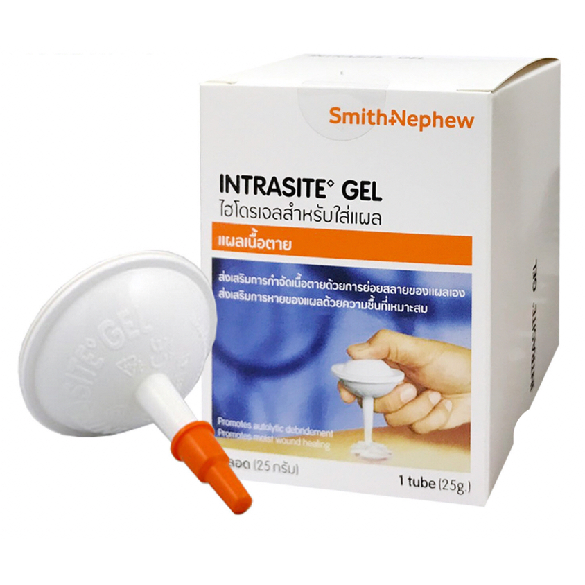 Intrasite Gel 25g อินทราไซท์เจล 25กรัม เจลใส่แผลกดทับ เจลเรียกเนื้อ