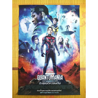 โปสเตอร์antman and the wasp quantumania