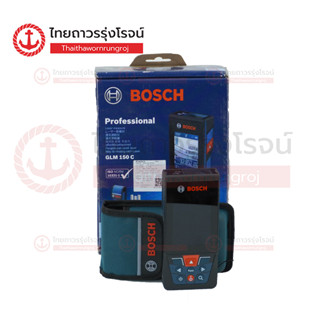 BOSCH เครื่องวัดระยะเลเซอร์ 150เมตร GLM150C 0601072Fk0|ชิ้น| TTR Store