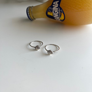 cchershop : silver925 แหวนเงินแท้ แหวนหอยเชลล์ แหวนเงิน