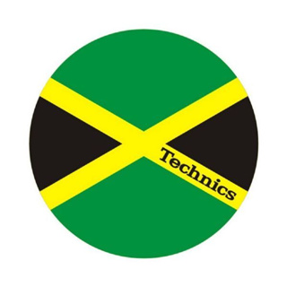 แผ่นรอง Technics Slipmat Jamaica (New)