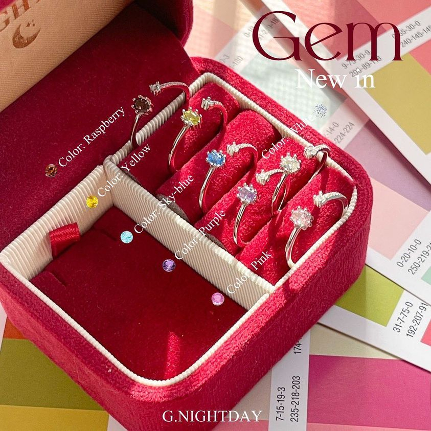 G.NIGHTDAY - GEM แหวนสายมู สวยด้วย มูด้วย