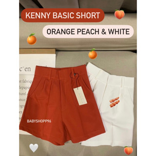 รุ่นใหม่ล่าสุดกับขาสั้นเอวสูงสีส้มพีช 🍊🍑🥓 น้อนเป็นรุ่นใหม่สีใหม่ ออกโทนส้มๆ น่ารัก ใส่แล้วขับผิวที่สุด เป็นผ้าเคนนี่