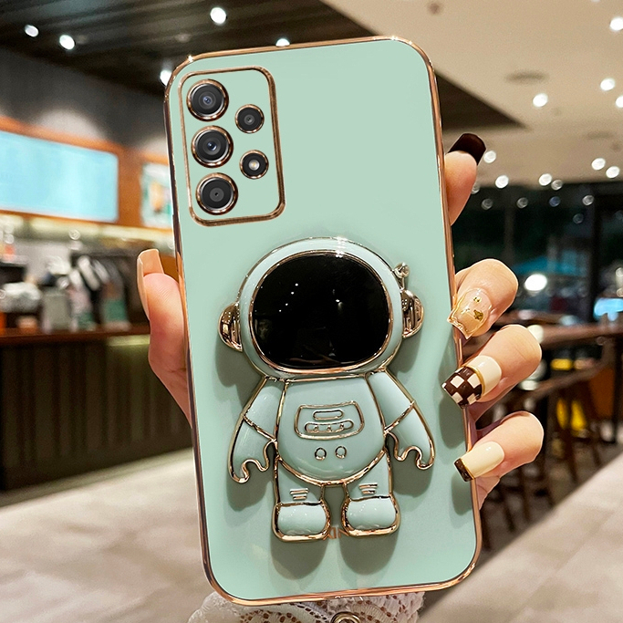 เคสนักบินอวกาศ สำรับรุ่น Vivo Y27S V29 Y36 Y27 Y02 Y33S Y33T Y20 Y20S Y20I Y12A Y12S Y12 Y15 Y17 Y11 มีขาตั้งนิ่ม ขอบตรง