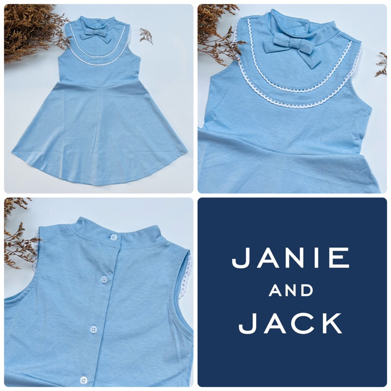 Janie and Jack “Blue Candy Sweet Ponte Dress”
