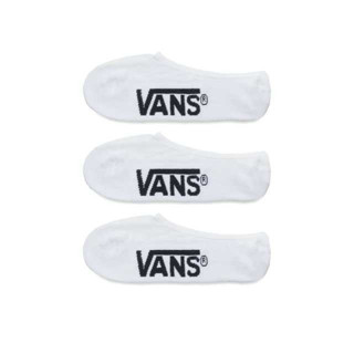 [ของแท้ ส่งฟรี จากไทย] VANS CLASSIC SUPER NO SHOW SOCK - WHITE (3 PCS.)