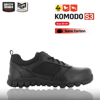 [ของแท้พร้อมส่ง] Safety Jogger รุ่น KOMODO S3 รองเท้ายุทธวิธี หุ้มส้น หัวนาโนคาร์บอน ทหาร+ตำรวจ+กู้ภัย