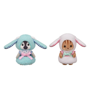 [ส่งตรงจากญี่ปุ่น] Epoch Sylvanian Families Store Limited Baby Lop-Eared Set Japan เซตหูฟัง