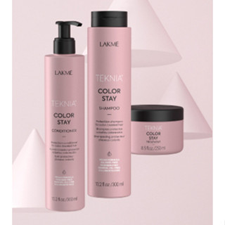 LAKME TEKNIA Color Stay - Protective for color treated hair ชุดบำรุงเส้นผมสูตรออแกนิค สำหรับผมทำสีโดยเฉพาะ  Vegan formul