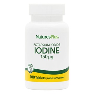 NaturesPlus Iodine Potassium Iodide 150 mcg 100 Tablets