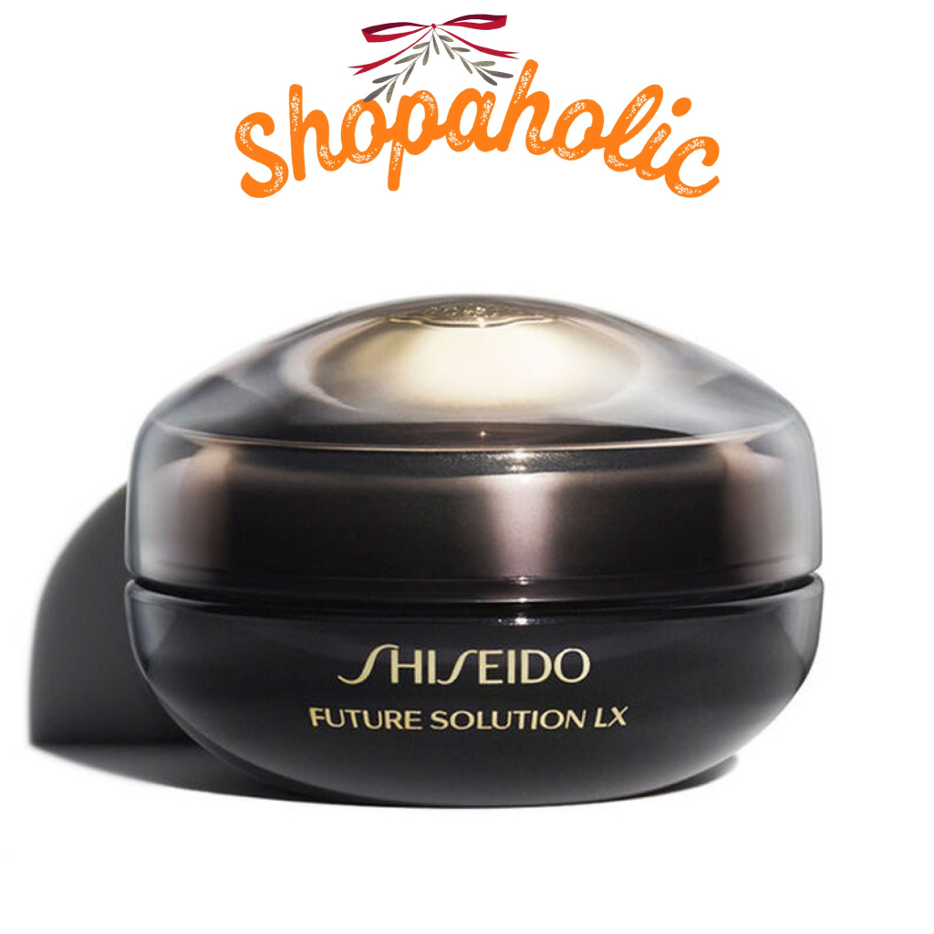 SHISEIDO FUTURE SOLUTION LX Eye And Lip Contour Regenerating Cream E ครีมสำหรับดูแลบริเวณรอบดวงตาและ