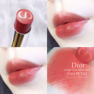 Beauty-Siam แท้ทั้งร้าน !! แบ่งขายลิปสติก DIOR ULTRA CARE สี 168 ขนาด 0.5 กรัม พร้อมแปรงทาลิป