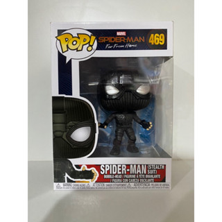 Funko Pop Spider Man Stealth Suit Marvel Spider Man Far From Home 469