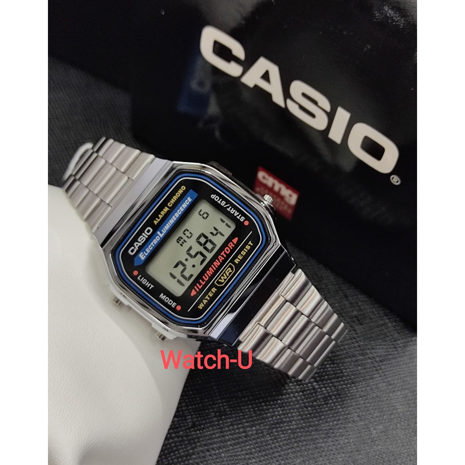 CASIO นาฬิกา รุ่น A-168WA-1Q / A168WA-1Q /A-168WA-1 / A168WA-1